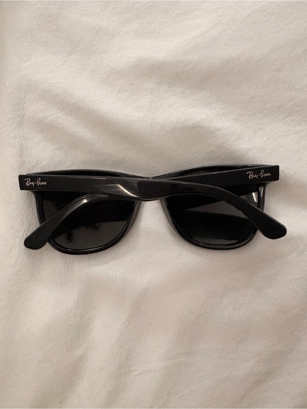 Ray-Ban Black Frame Sunglasses with Dark Lenses - Picture 2 of 4